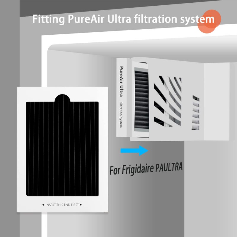 SEISSO Refrigerator Air Filter Replacement 6 Pack - Carbon Activated Filter Compatible with Frigidaire & Electrolux Pure Air Ultra Reduce Odors for EAFCBF, PAULTRA, RAF1150 242061001,242047801, 242047804 - Image 2